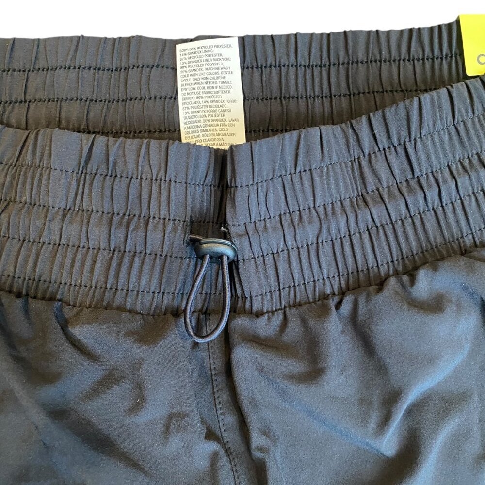 NWT - All in Motion HR‎ Flex Shorts Running Athletic Activewear Sz L Black #186M - Picture 5 of 8